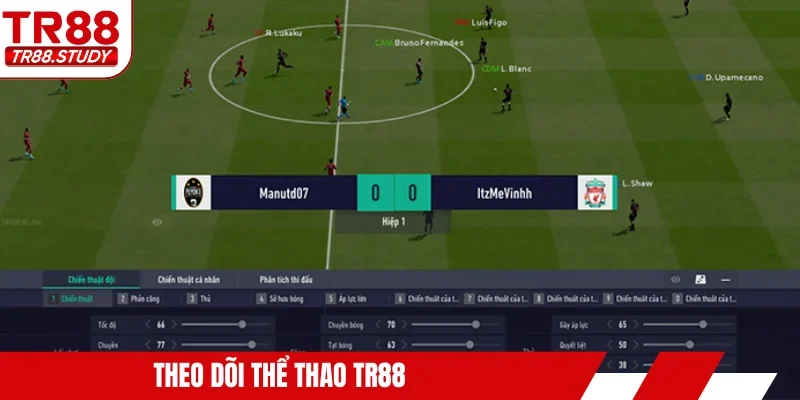 Theo dõi thể thao TR88